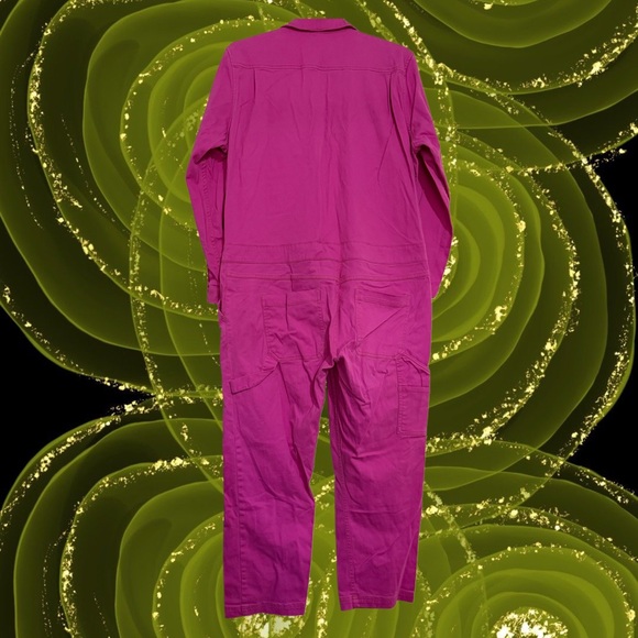Wildfang Pink Jumpsuit Workwear Coveralls- Comfy! - Picture 4 of 6